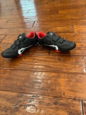 Peloton Cycling Shoes Size 46 Black Indoor Spin Bike Shoes Mens